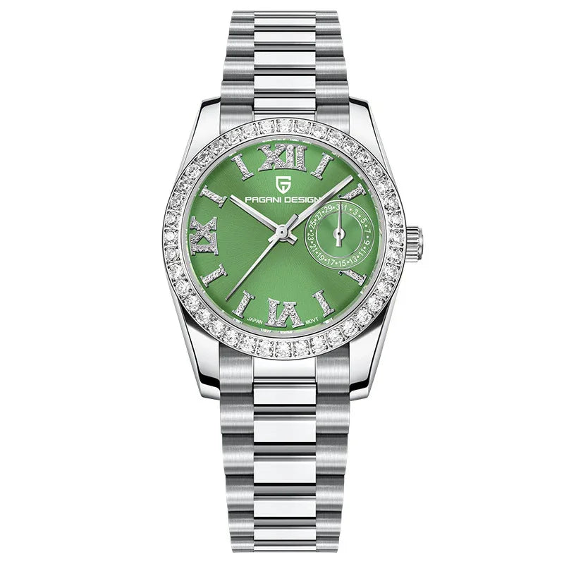 Women's Elegant Stainless Steel Waterproof Watch