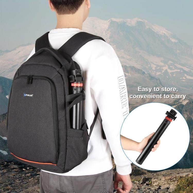 PULUZ 2m 8-section Aluminum Alloy Broadcast Fill Light Bracket Telescopic Tripod