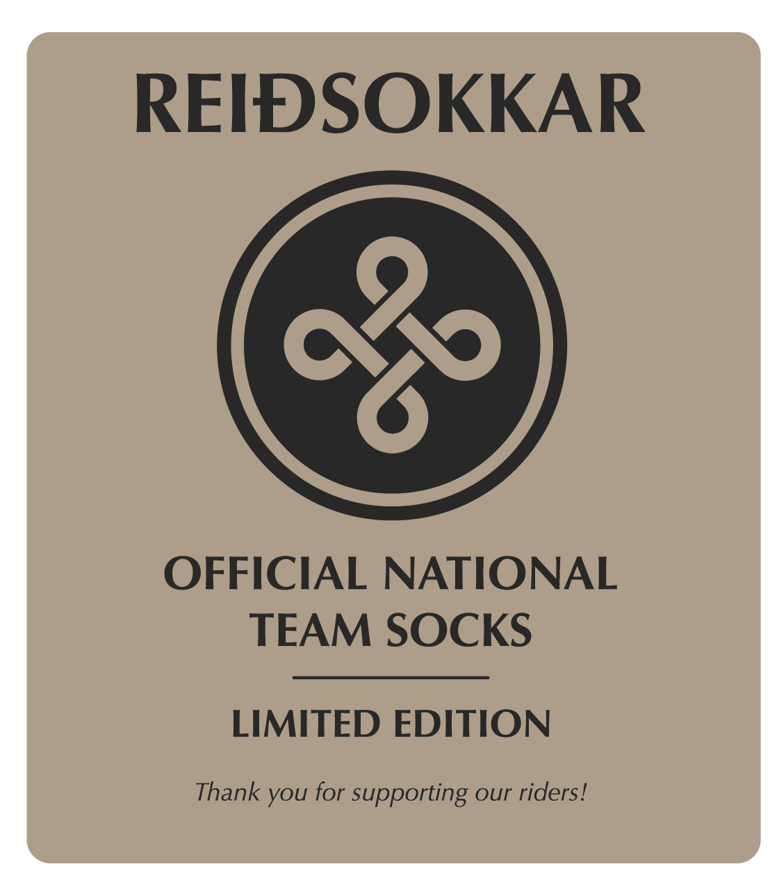 Landslagsstrumpan 2025 – Limited Edition Box von Reidsokkar