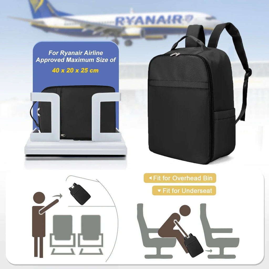 Kabinenrucksack kompatibel mit Ryanair