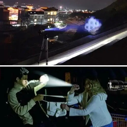 Zoombar LED Ficklampa 180 Lumen – Kompakt med Bältesclip