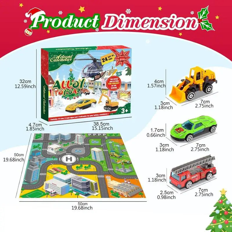 Car Advent Calendar 2025 – 24 Cars for Kids