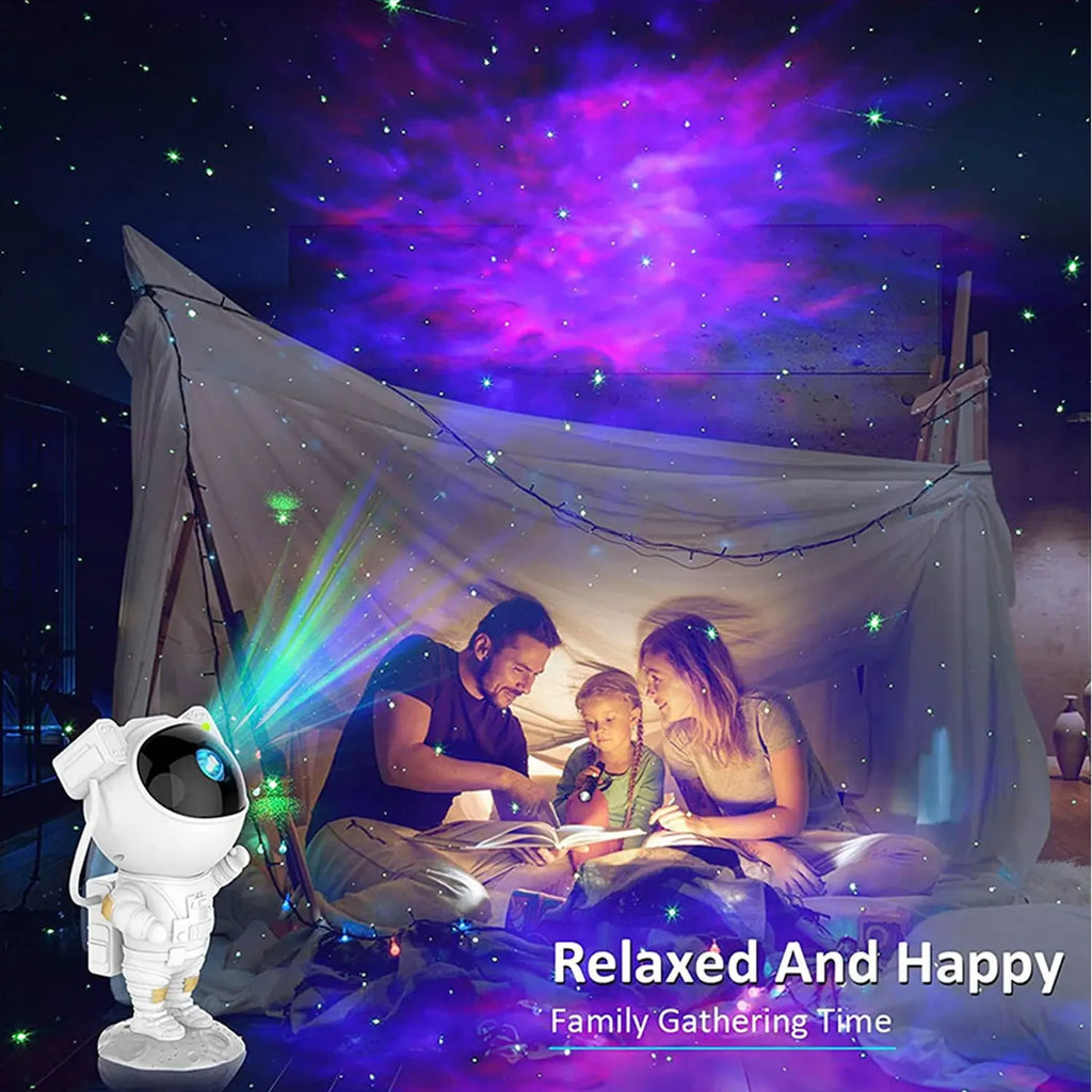 Galaxy Astronaut Night Light Projector