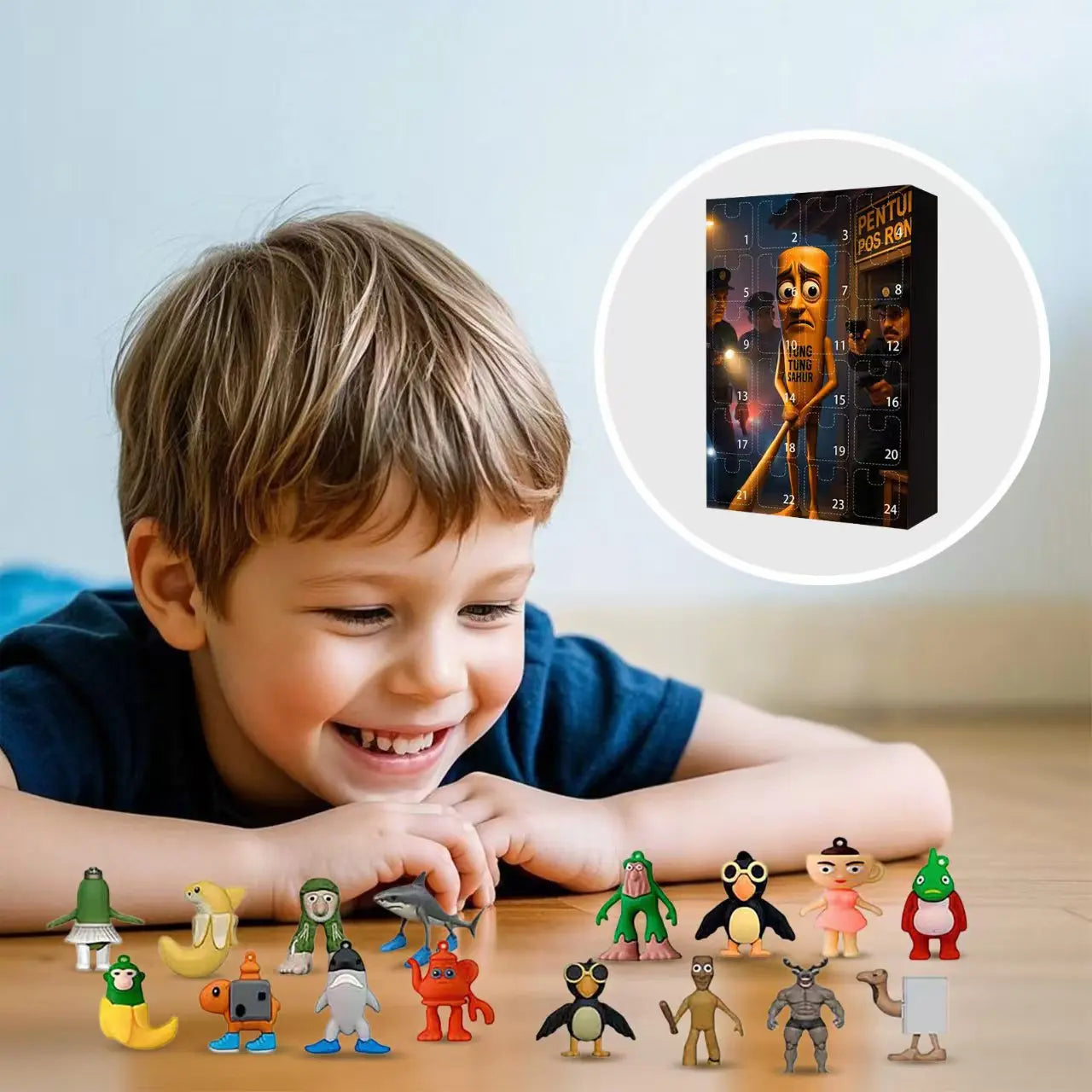 Brainrot Figuren-Adventskalender 2025 – 24 Tage voller Sammelfiguren