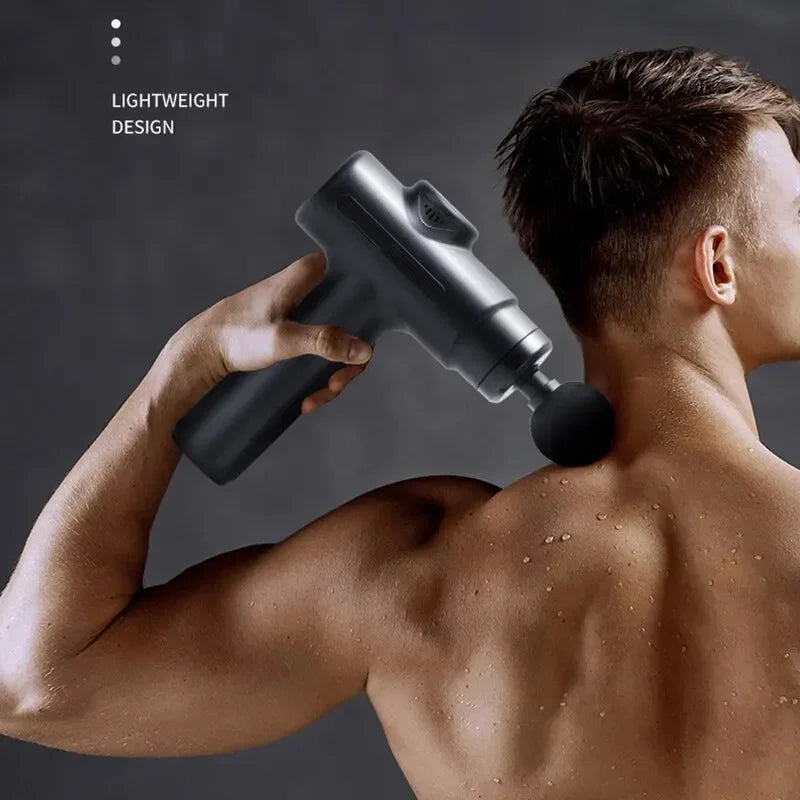 8-Head Electric Massage Gun for Deep Tissue Relief