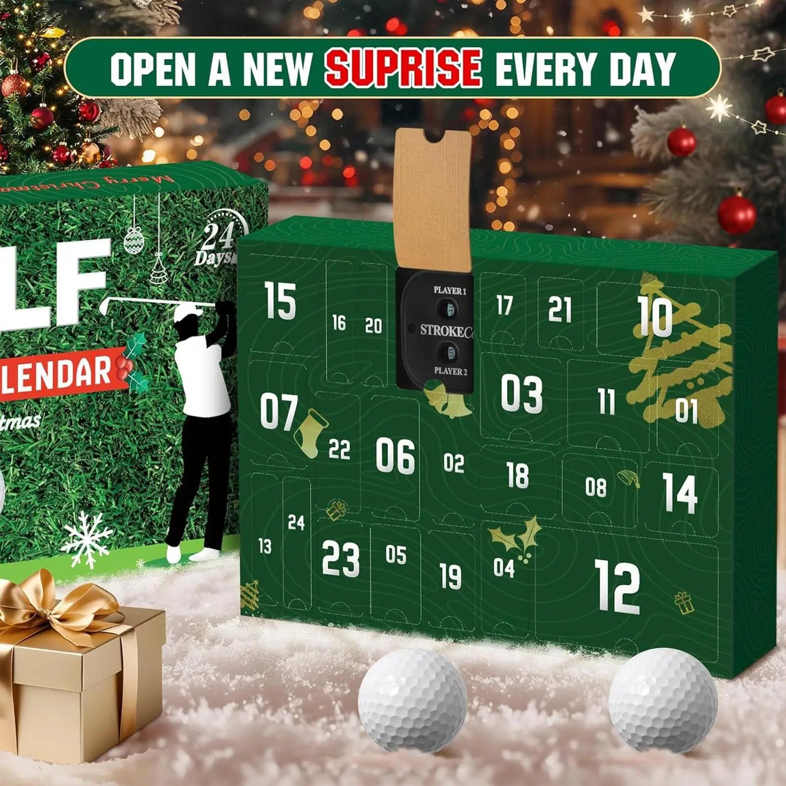 Golf-Adventskalender – 24 Tage voller Golf-Sets &amp; Zubehör