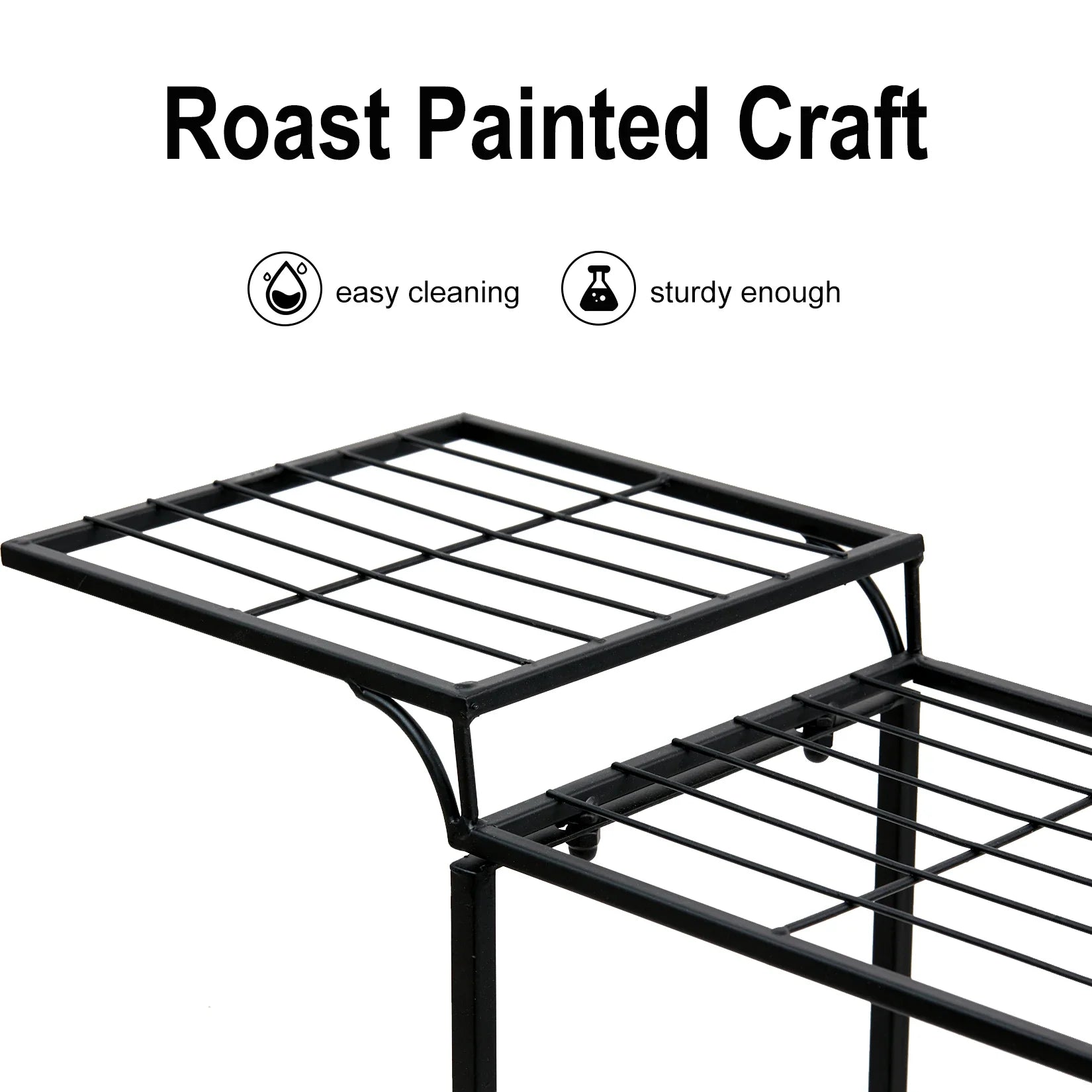 Garden Plant Stand Trolley