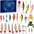 2024 Fishing Lure Advent Calendar – 24 Days of Poppers, Minnow & Crankbaits