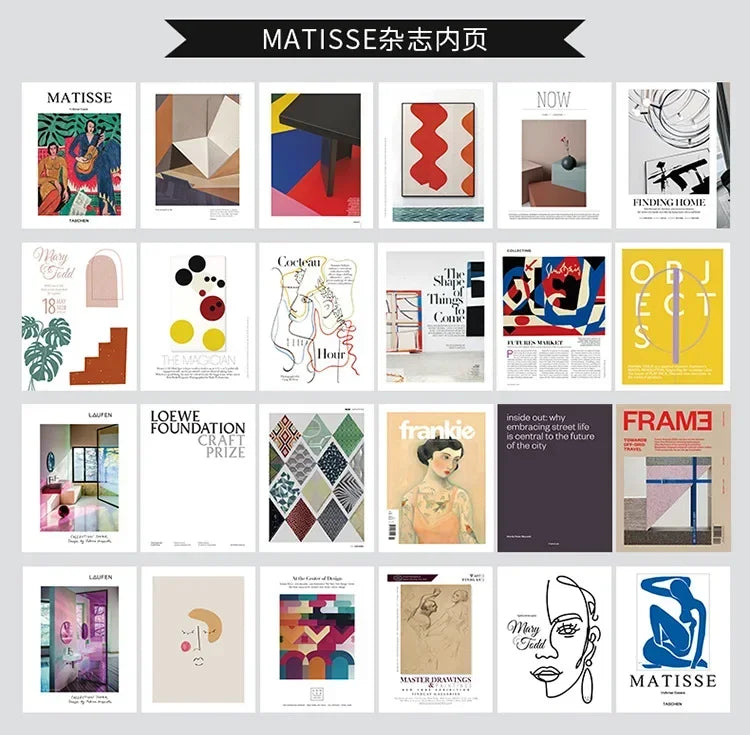 Decoration cards magazines print