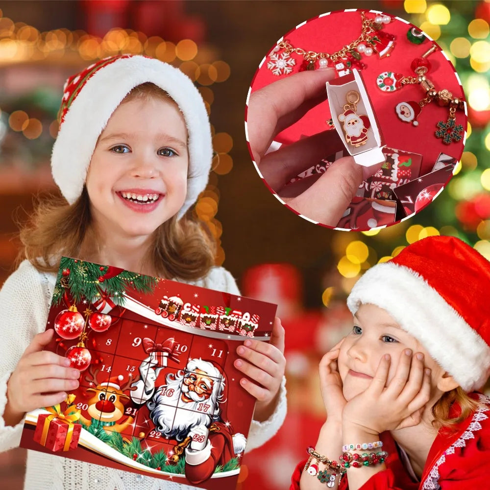 DIY Bracelet Advent Calendar 2025 – 24 Days of Jewelry Surprise Blind Boxes