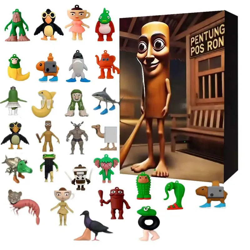 Brainrot Figuren-Adventskalender 2025 – 24 Tage voller Sammelfiguren