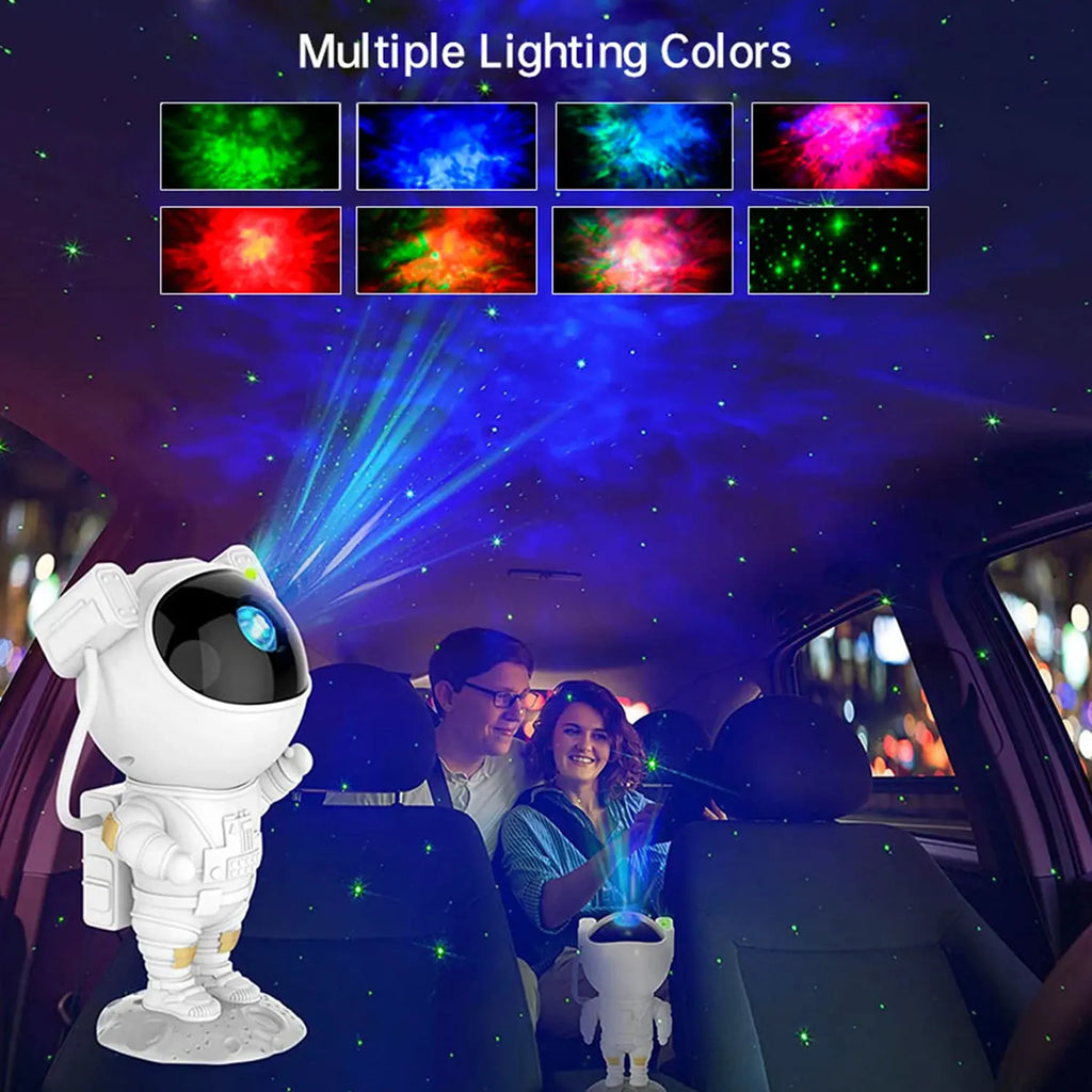Galaxy Astronaut Night Light Projector