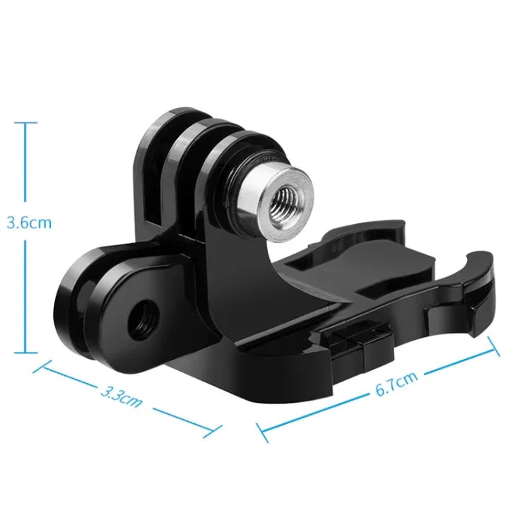 Snabbfäste bis GoPro mfl. - „J Hook“ – Dubbel