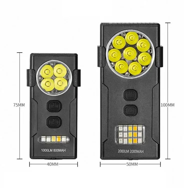 Magnetisk Mini Arbetslampa med Multiljus & Typ-C – Kompakt, kraftfull och bärbar