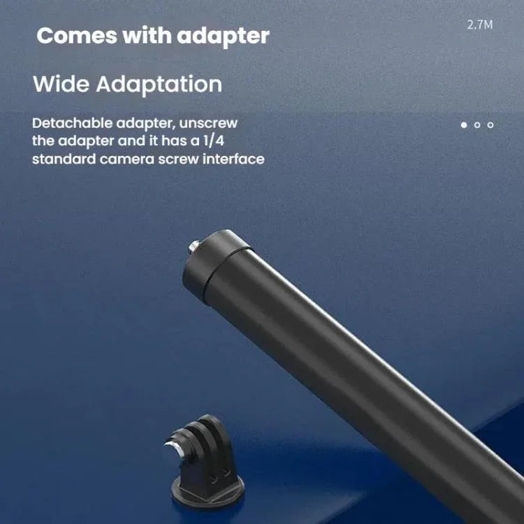 TELESIN Gen 2 2,7 m Kolfiber Selfie Stick