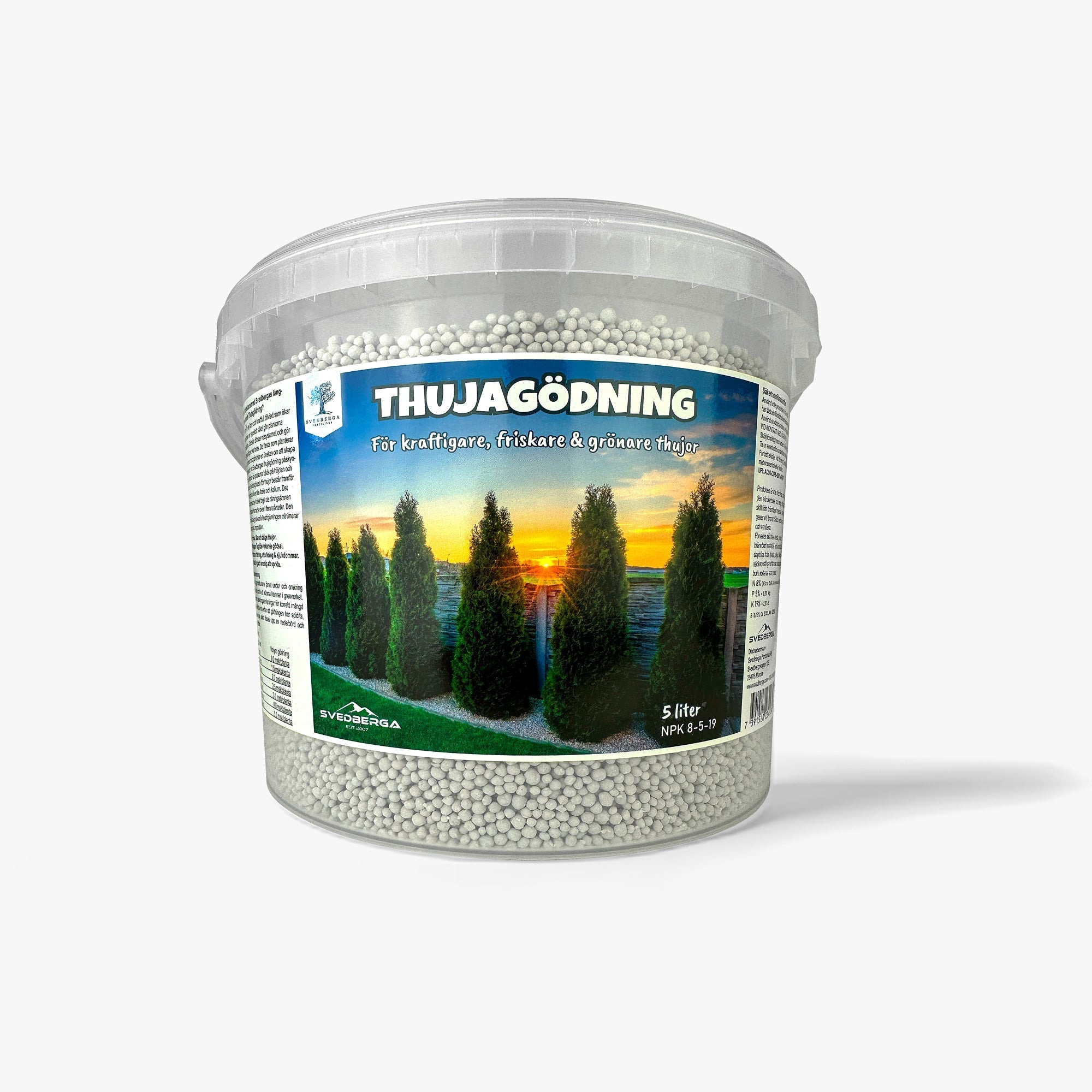 Thujagödning 5 liter ∼ 6kg, Fraktfri.