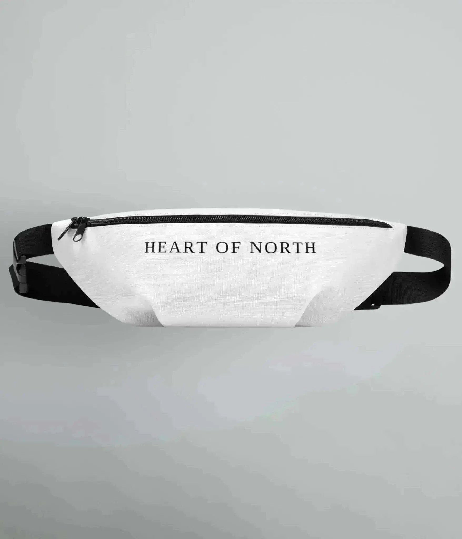 VÄSKA FANNY PACK HEART OF NORTH (VIT)