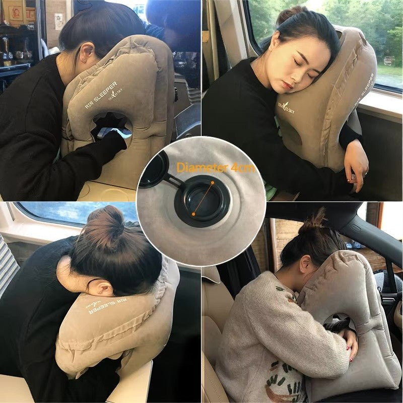 Uppblåsbar Vilokudde – Intelligente Lösung für Fliegen und Resor