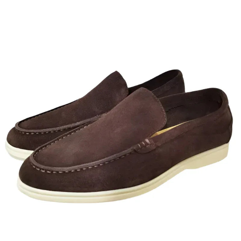 Men's Summer Loafers Casual Flat Slip-On Driving Shoes