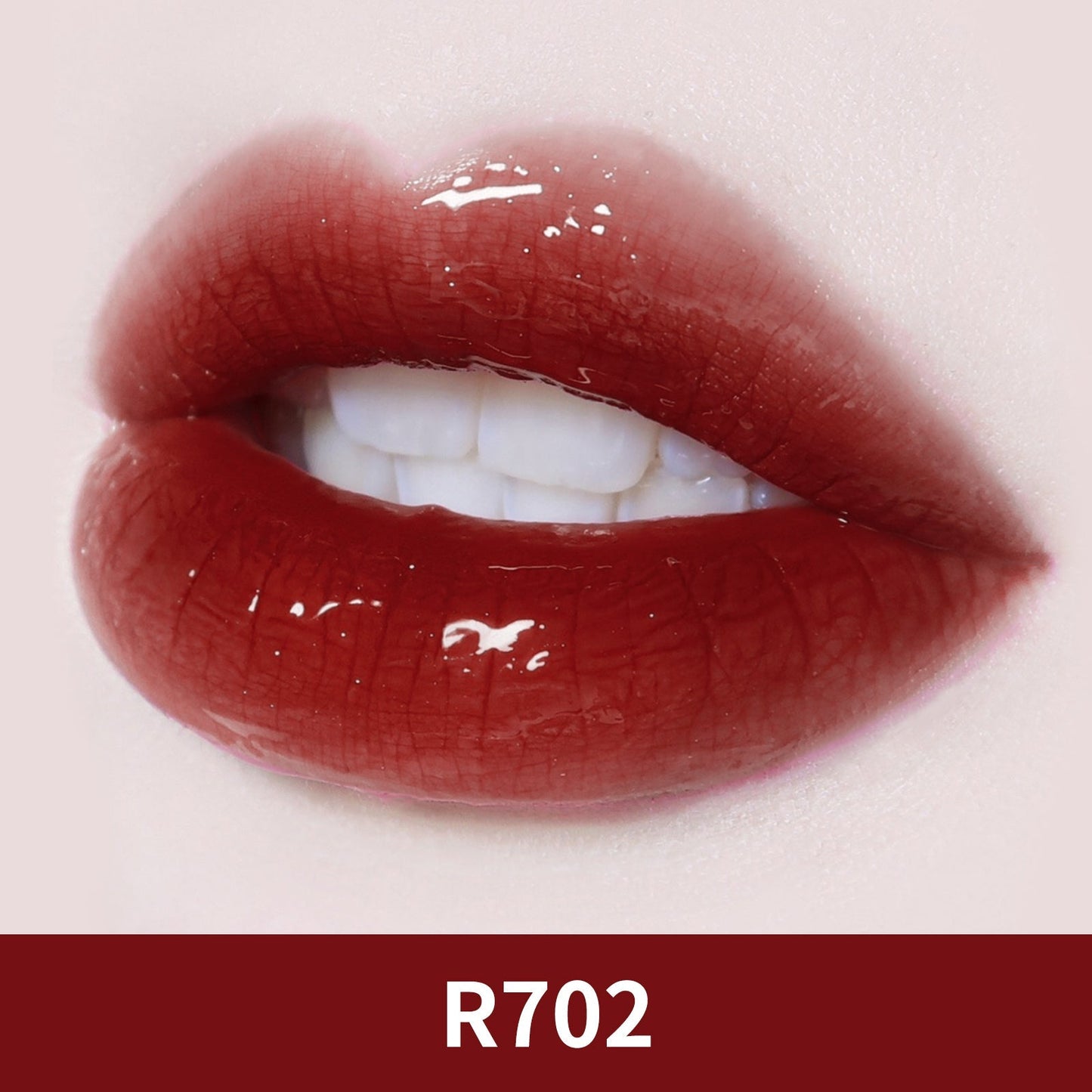Airy Lip Gloss Mirror Series R702 Red-3