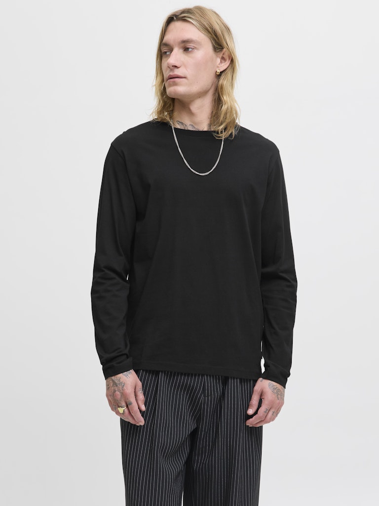 BASIC O-NECK TEE LS