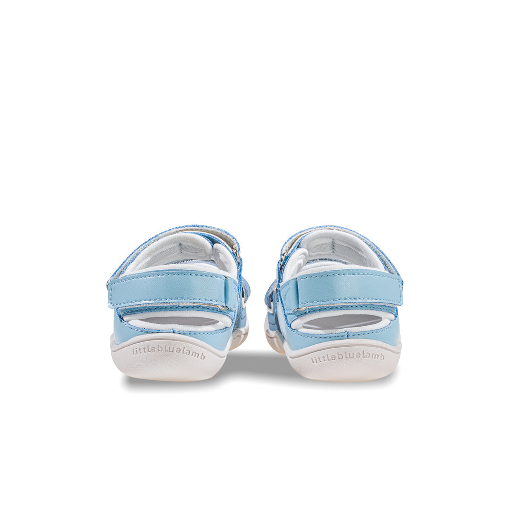 Beaming Baby Soft-Sole Double Velcro Strap Walking Shoes-2