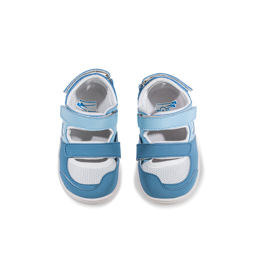 Beaming Baby Soft-Sole Double Velcro Strap Walking Shoes-3