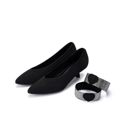 Belle Pointed Toe Mary Jane Heels-1