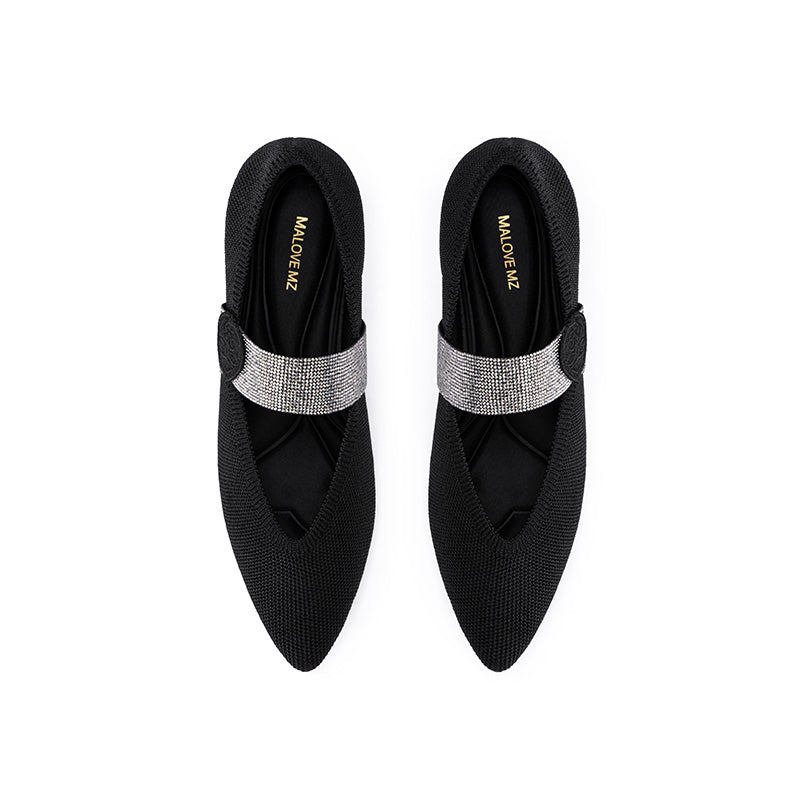 Belle Pointed Toe Mary Jane Heels-3