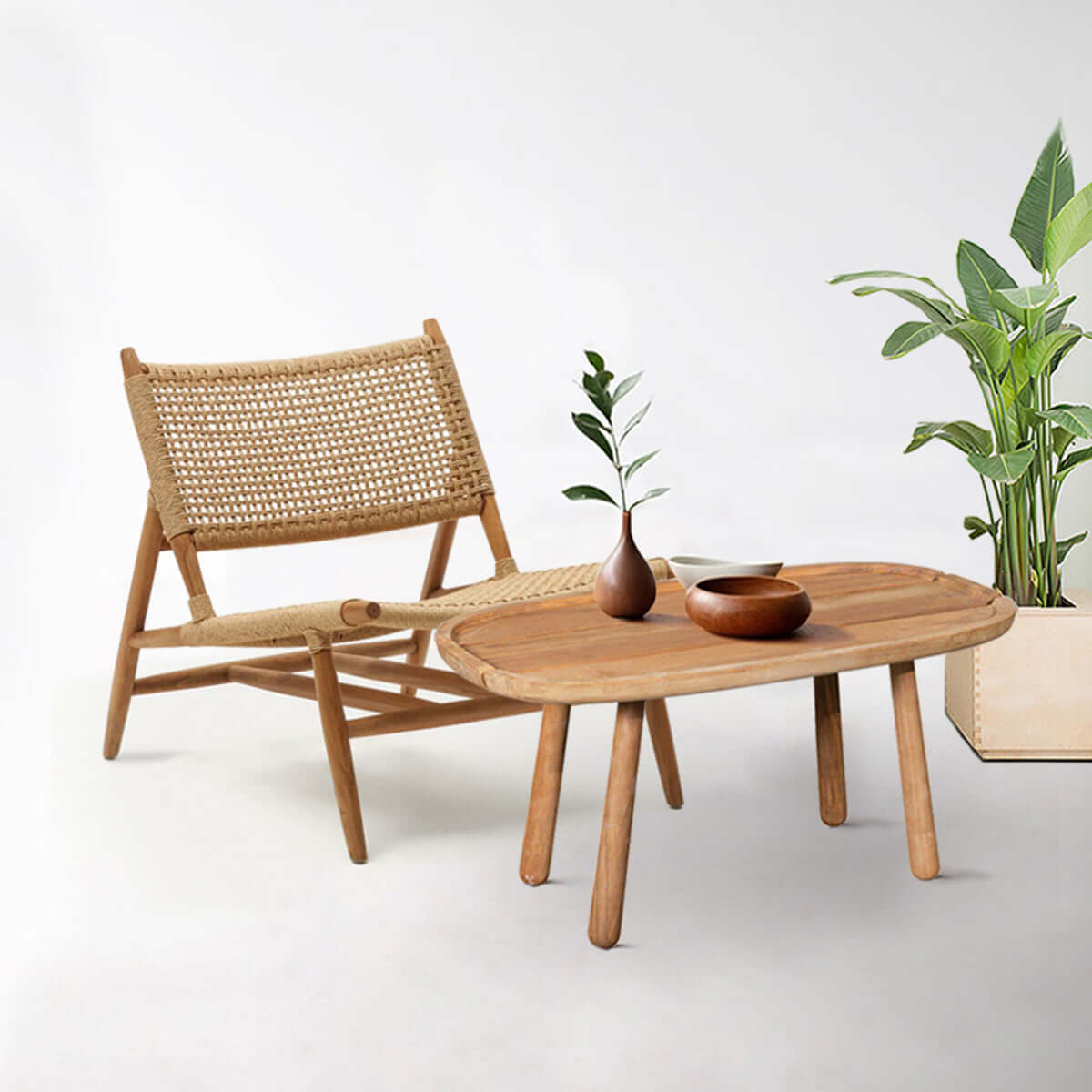 Billy Resort Wooden Coffee Table-5