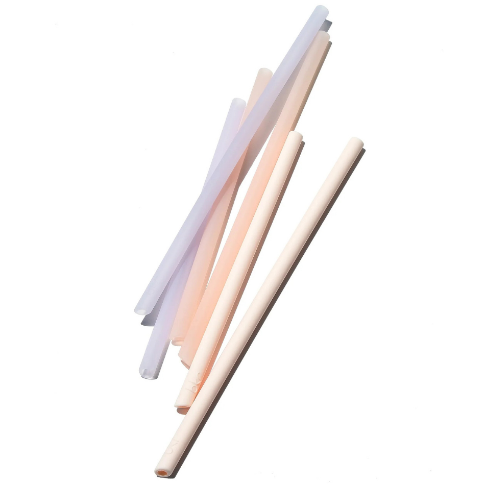 bkr glasflaska med sugrör - Flitterwochen