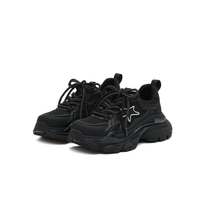 Breathable Retro Platform Sneakers-1