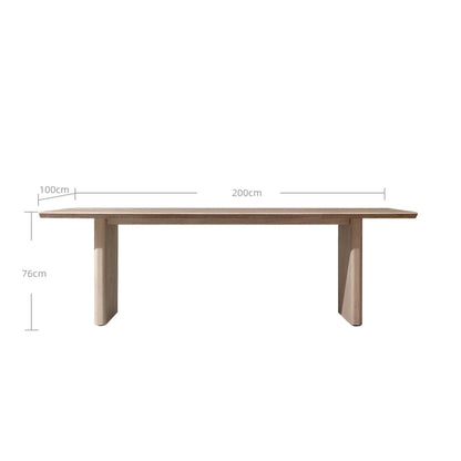Bruce Paneled Teak Long Table-0