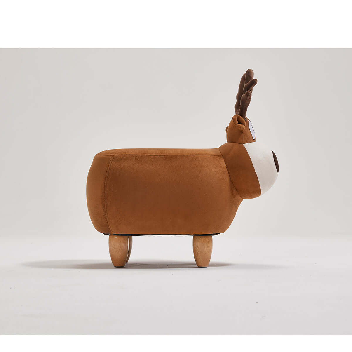 Buddy Reindeer Kids Brown Stool-3