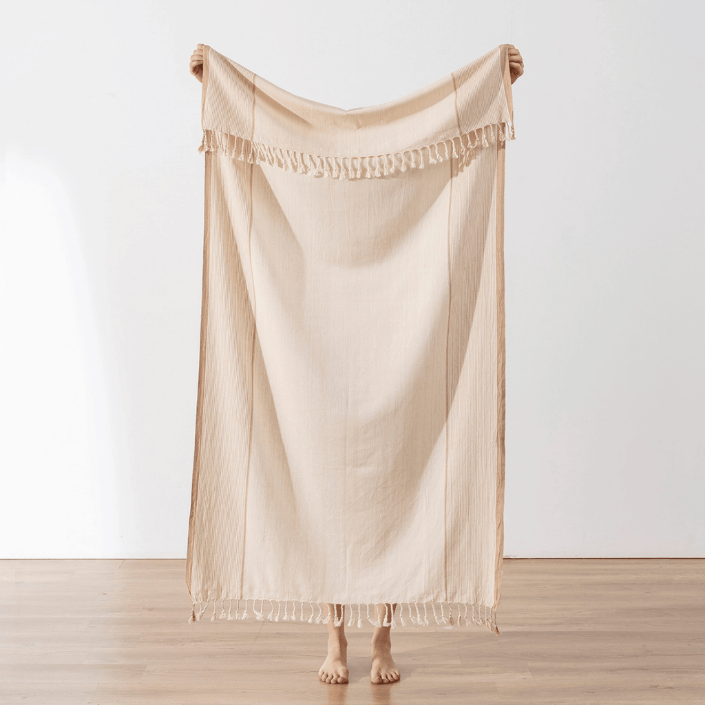 Strandhandschuh beige Handgriffset