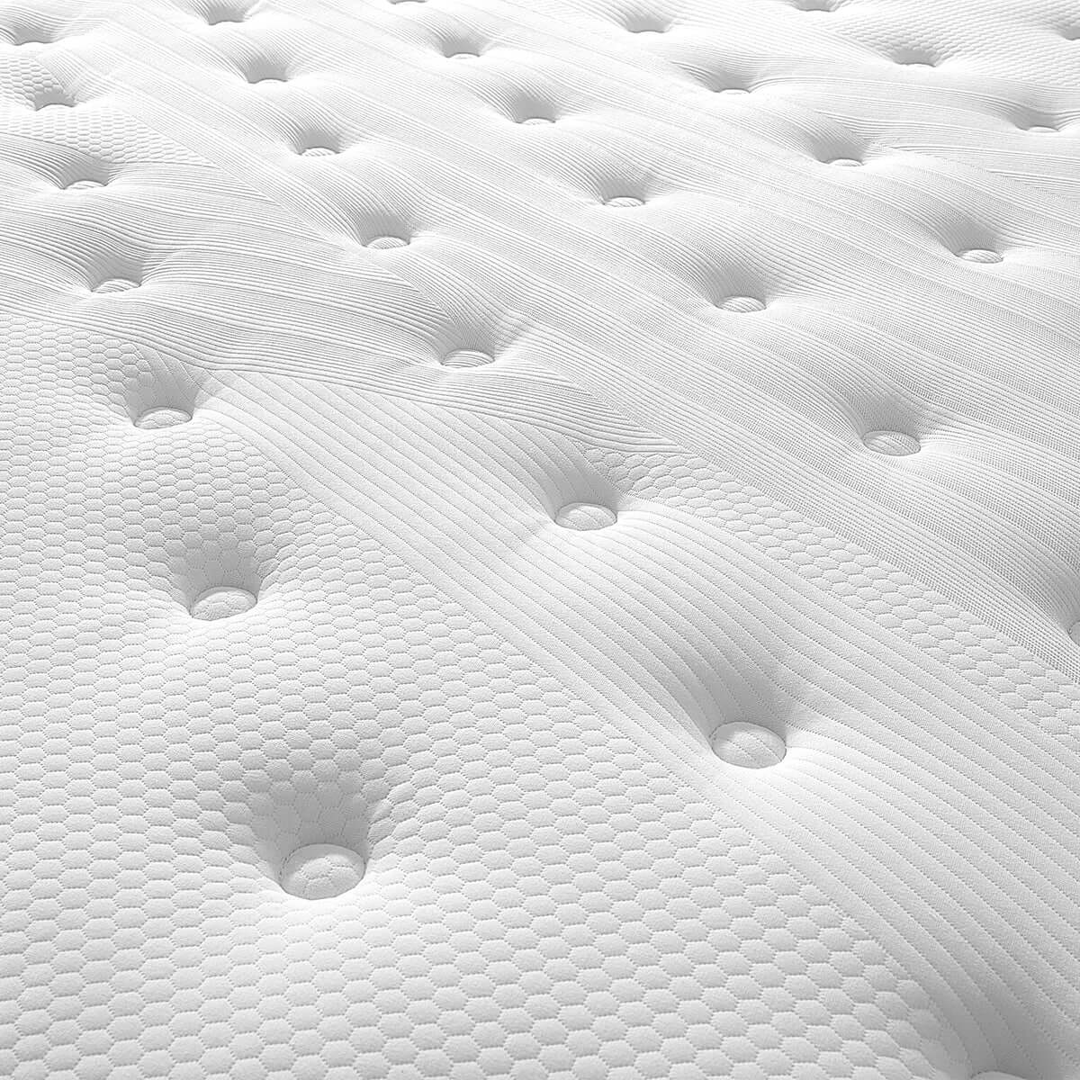 Cappuccino Taupe Bed with Mattress Set-4