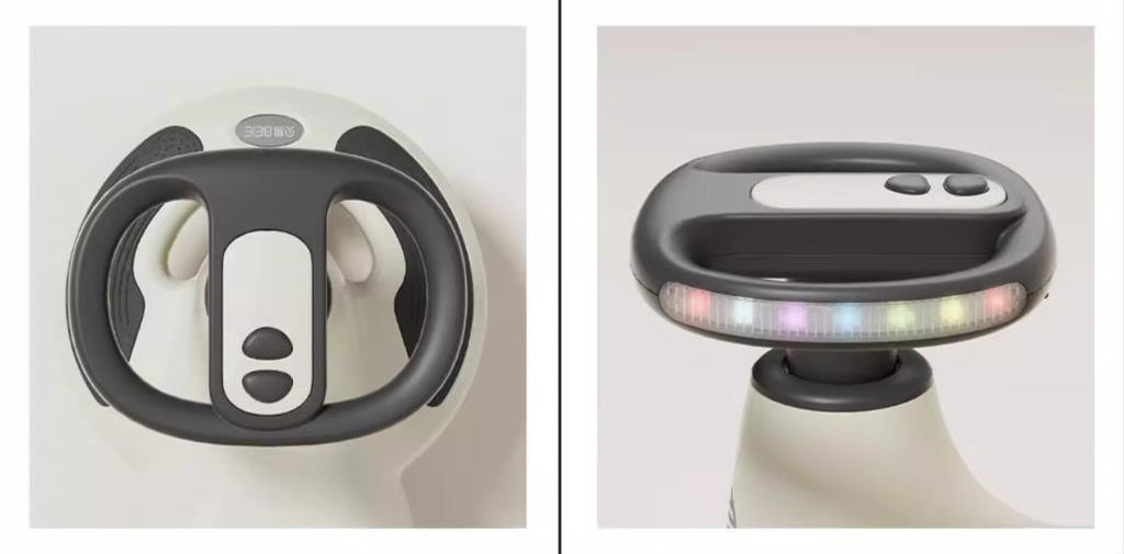 Classic 2-4Yrs Pink Swing Car-3