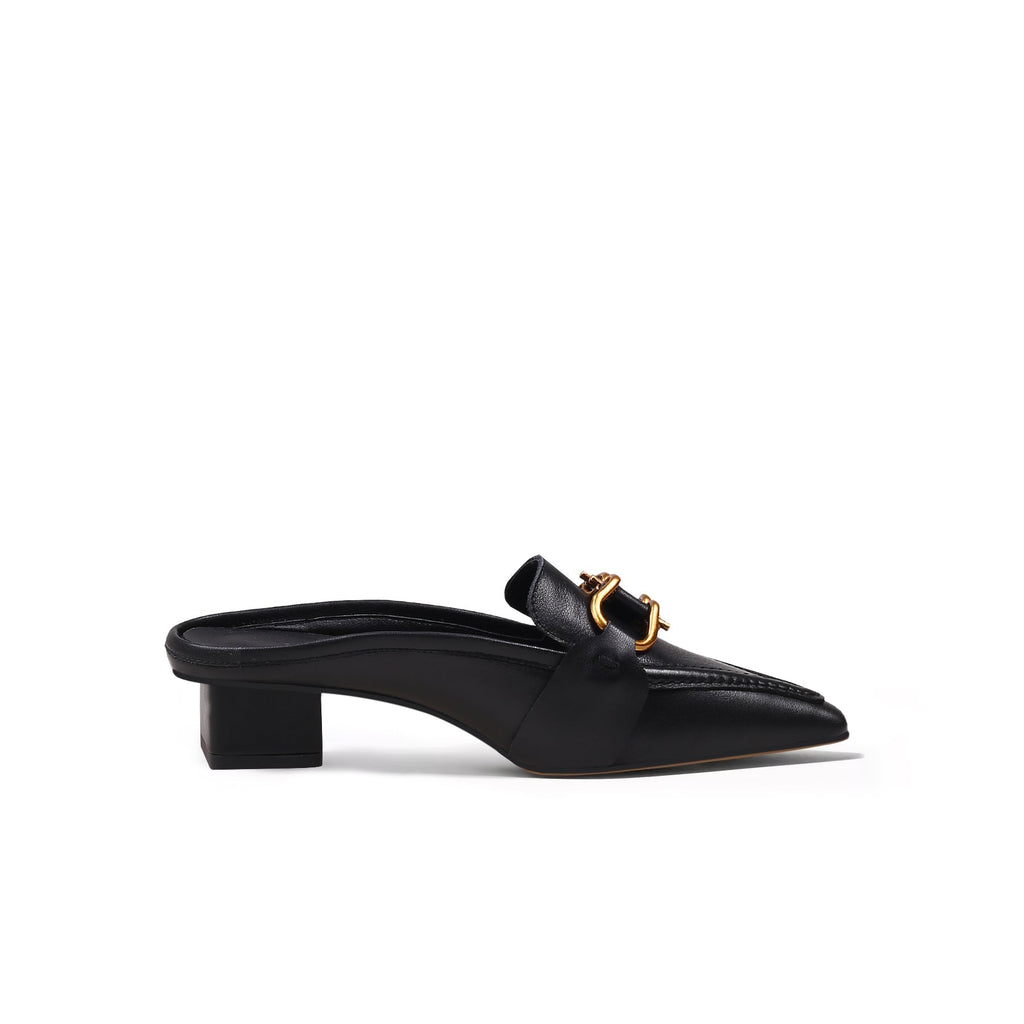 Classic Chain Slip-On Mules-2
