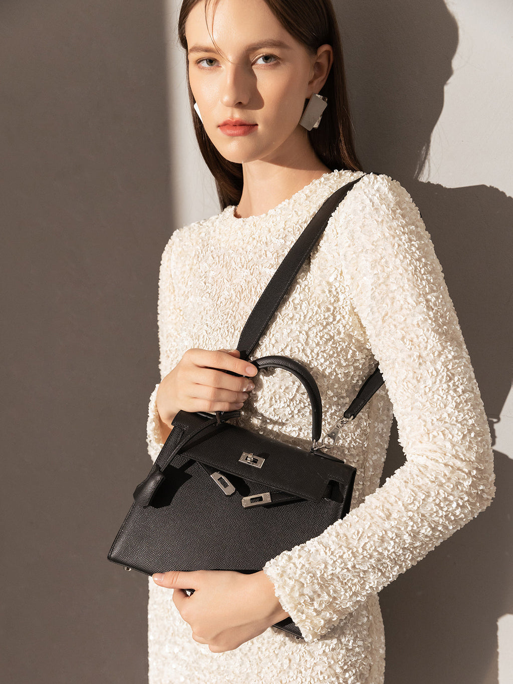 Clifton Leather Top Handle Bag-2