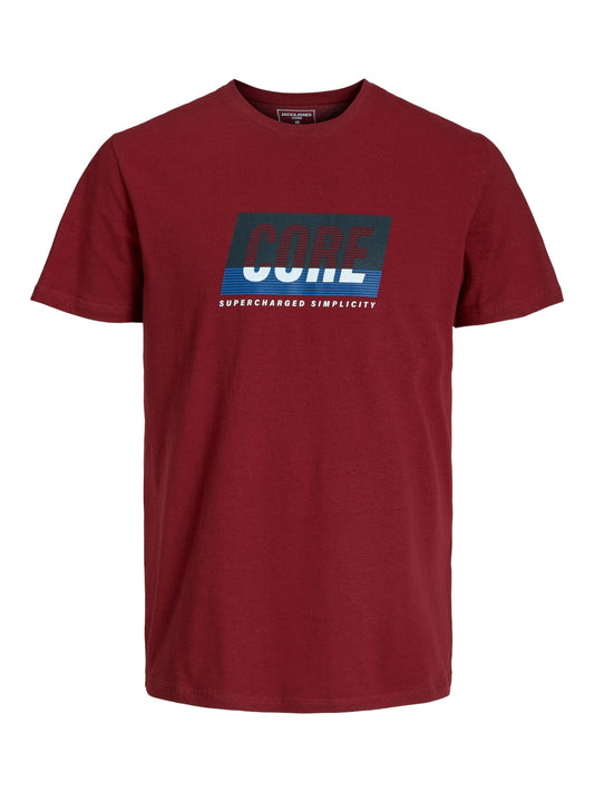 CORD TEE SS CREW NECK