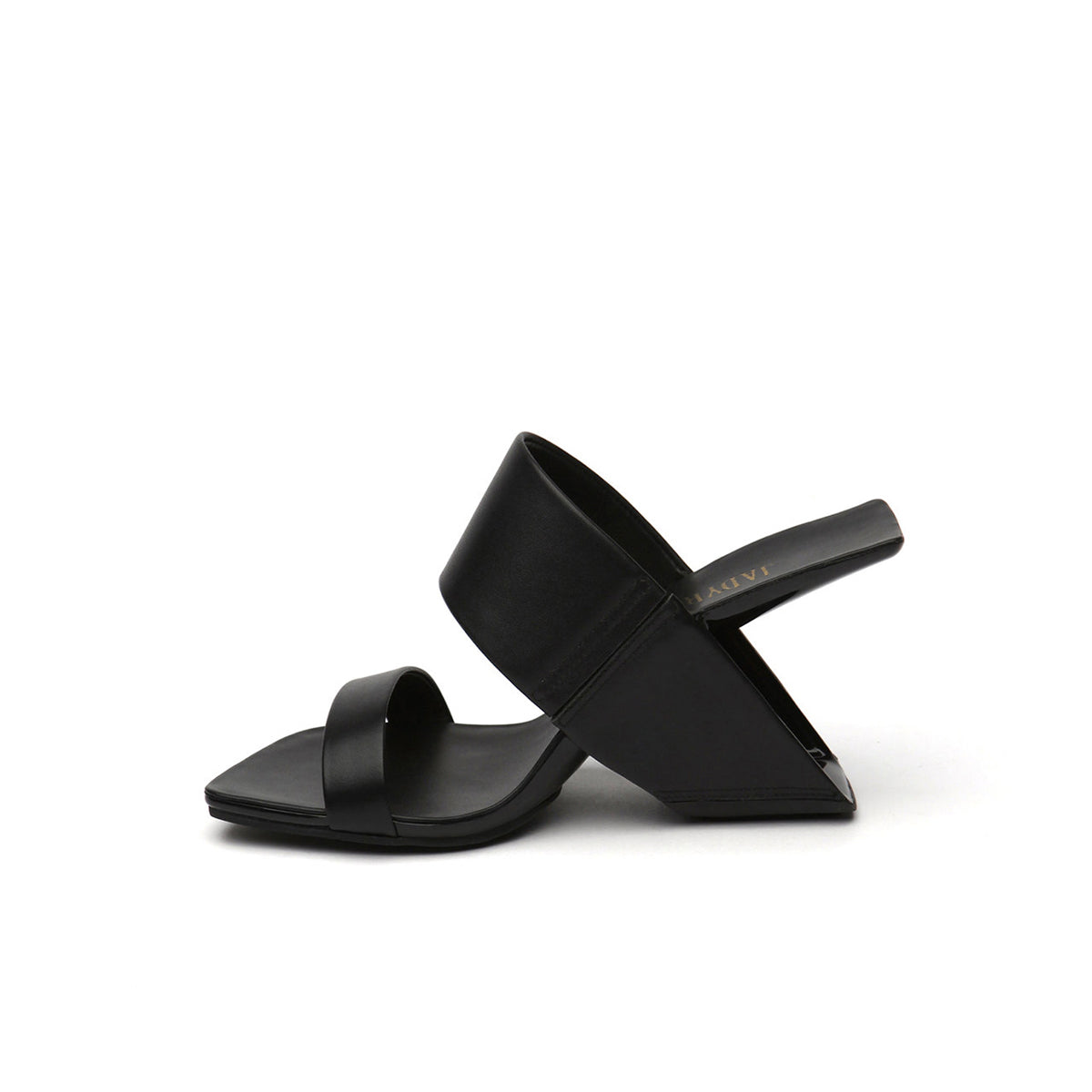 Two-Strap Square-Toe Mules-0