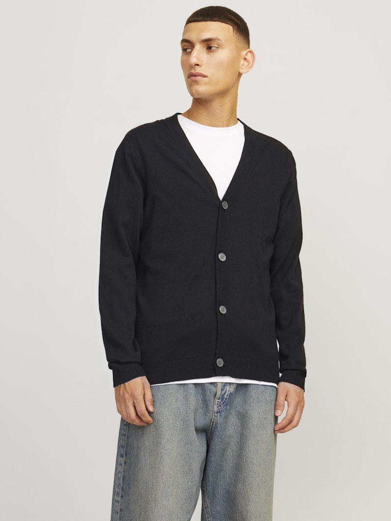 EMIL KNIT BUTTON CARDIGAN