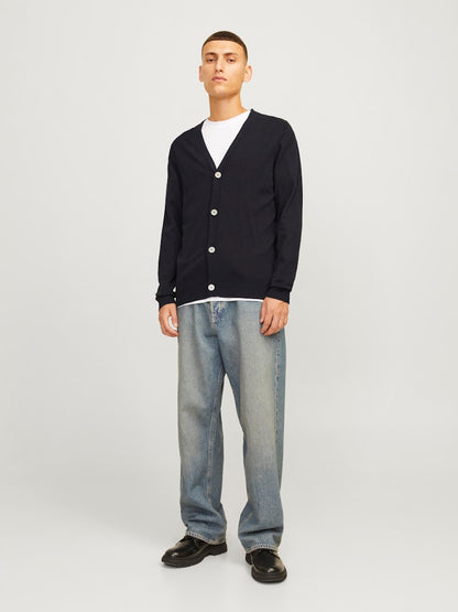 EMIL KNIT BUTTON CARDIGAN