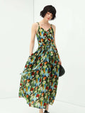 Floral Camisole Dress-0
