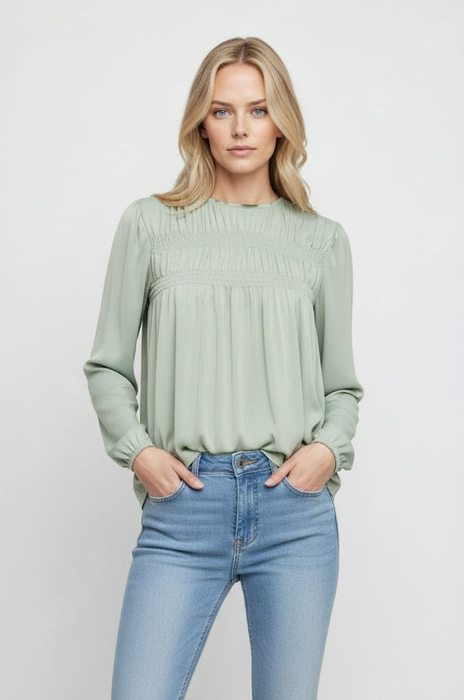 KOSTENLOSES LS SMOCK TOP