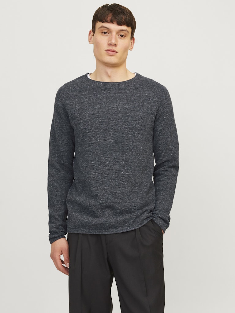 HILL KNIT CREW NECK - ekologisk bomull