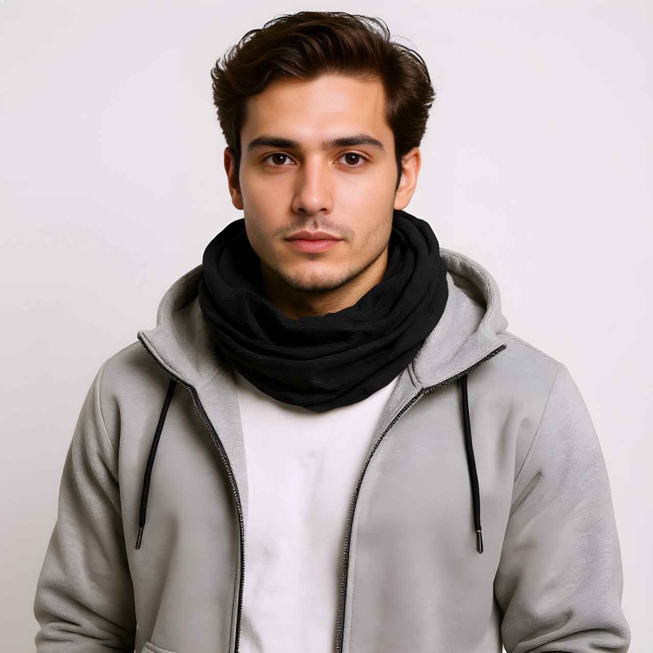 JUWE KNIT TUBE SCARF