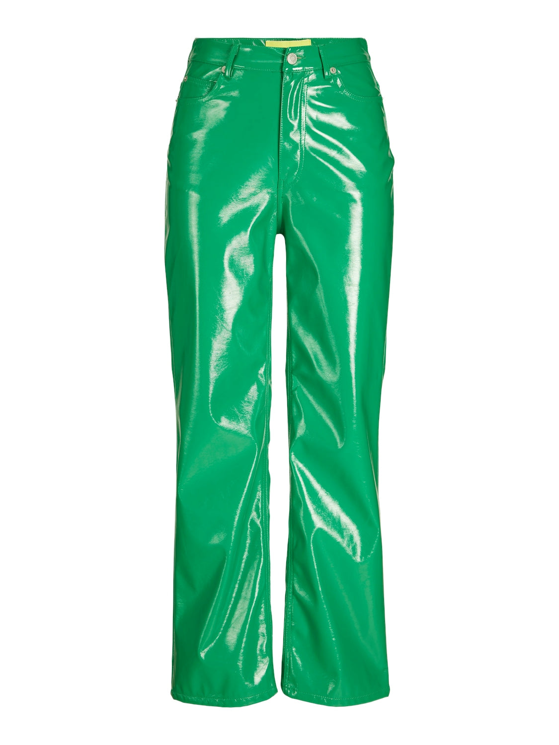 KENYA HW STRAIGHT FAUX LTH PANT