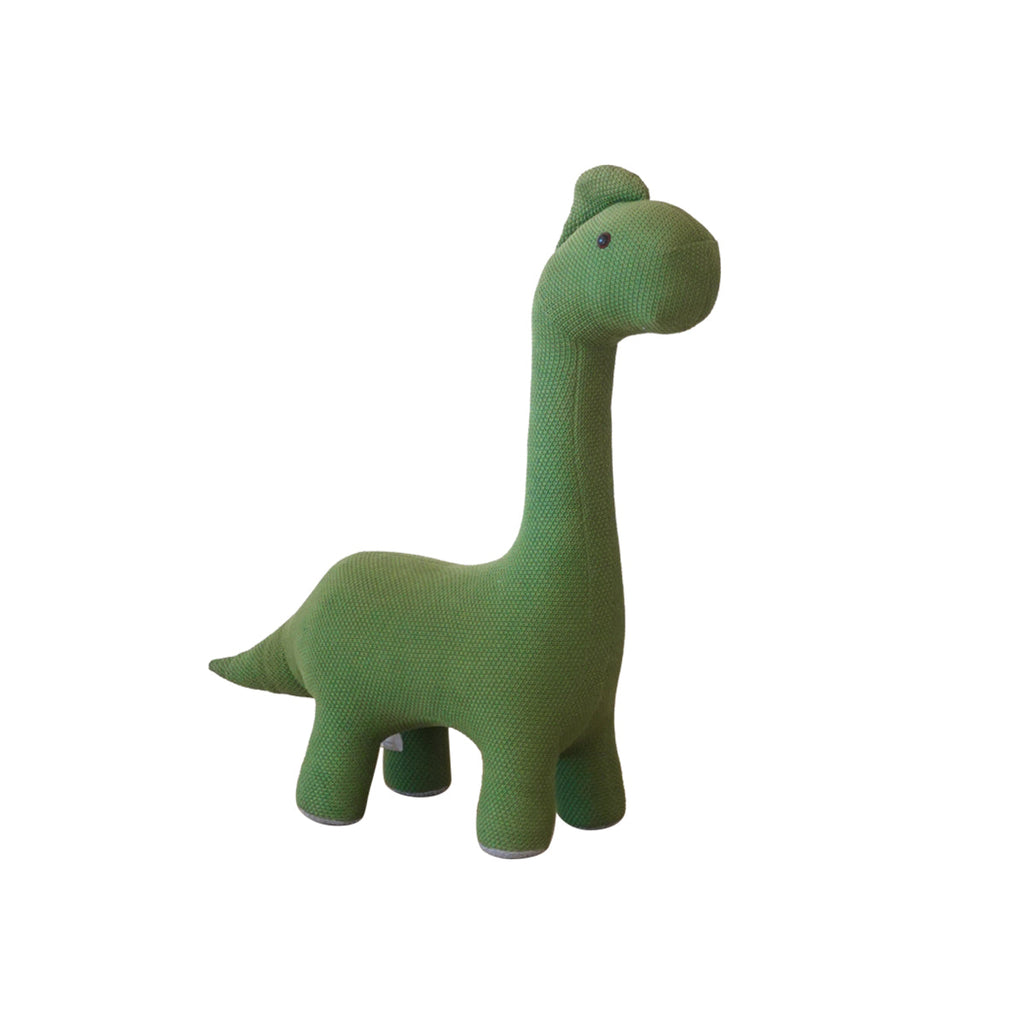 Knitted Green Dinosaur Stool-3