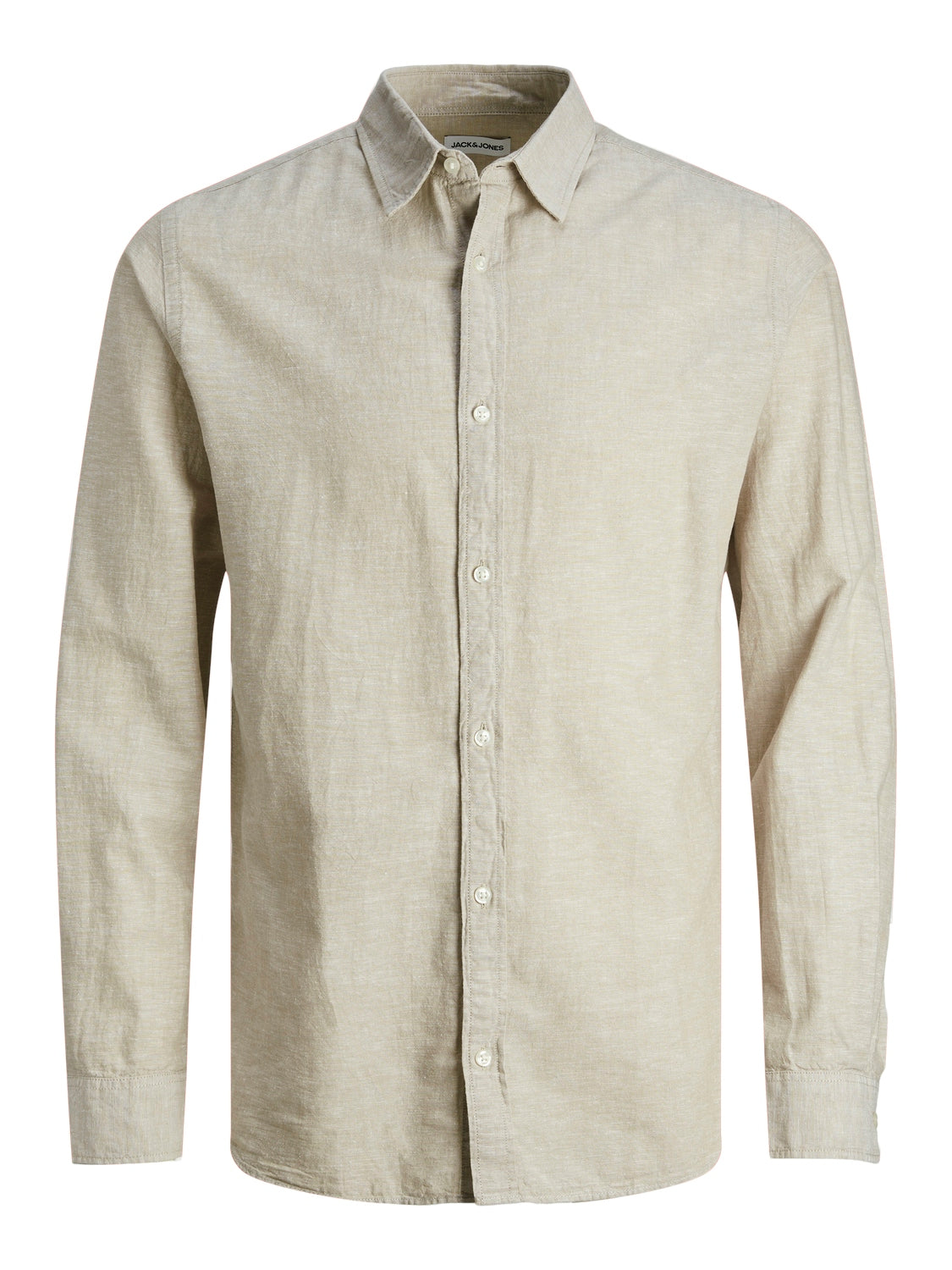 LINEN BLEND SHIRT LS